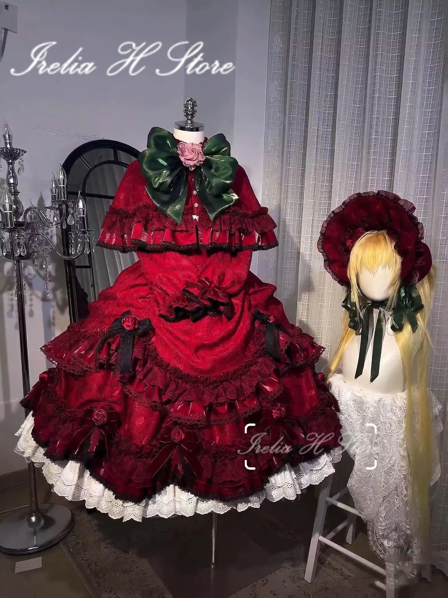 Irelia H Rozen Maiden Reiner Rubin Cosplay Kostüm Damen Lolita Kleider Wunderschöne Version Halloween Cosplays Anime Fanart