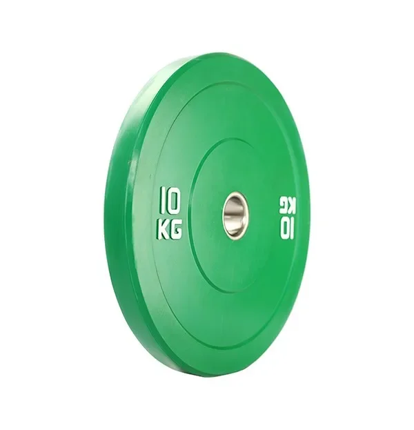 Commercial Weightlifting Color Weight Plate Hot Plate Rubber Bumper Gym Weight Plate Barbell Plate