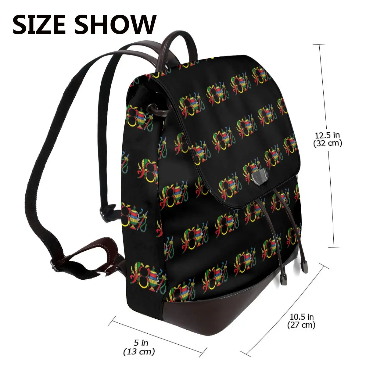 Italian Aces Briscola Scopa Card Bookbag School Student Bags Hiking Travel Daypack for Women Fashion Derma Backpack
