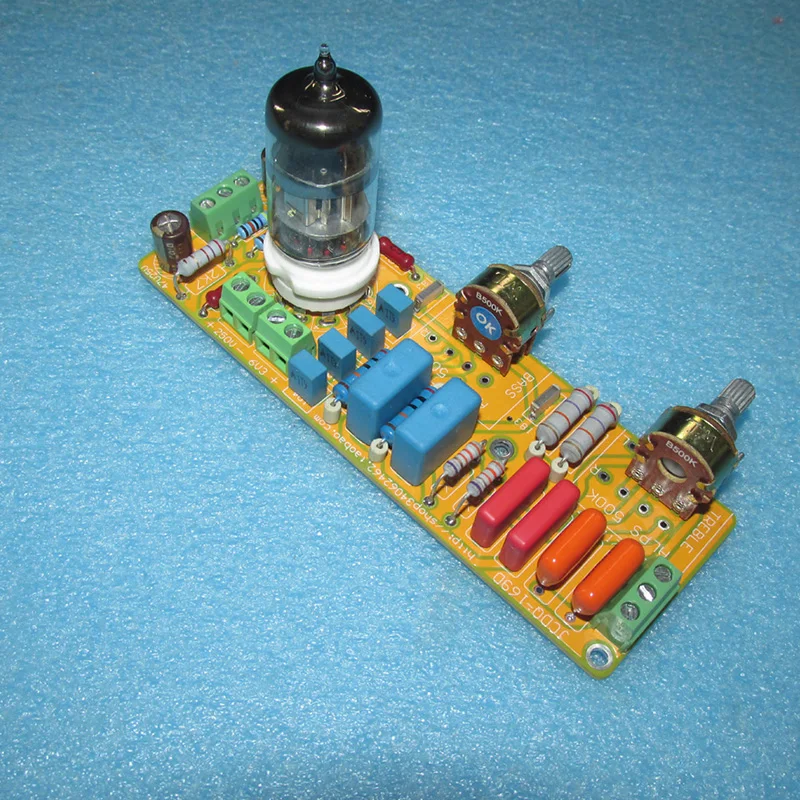 6n1/6n2 Tube Tone Board 500K Potentiometer Active Attenuation Tone Board Hifi Tube Amplifier Preamplifier Amplifier Audio