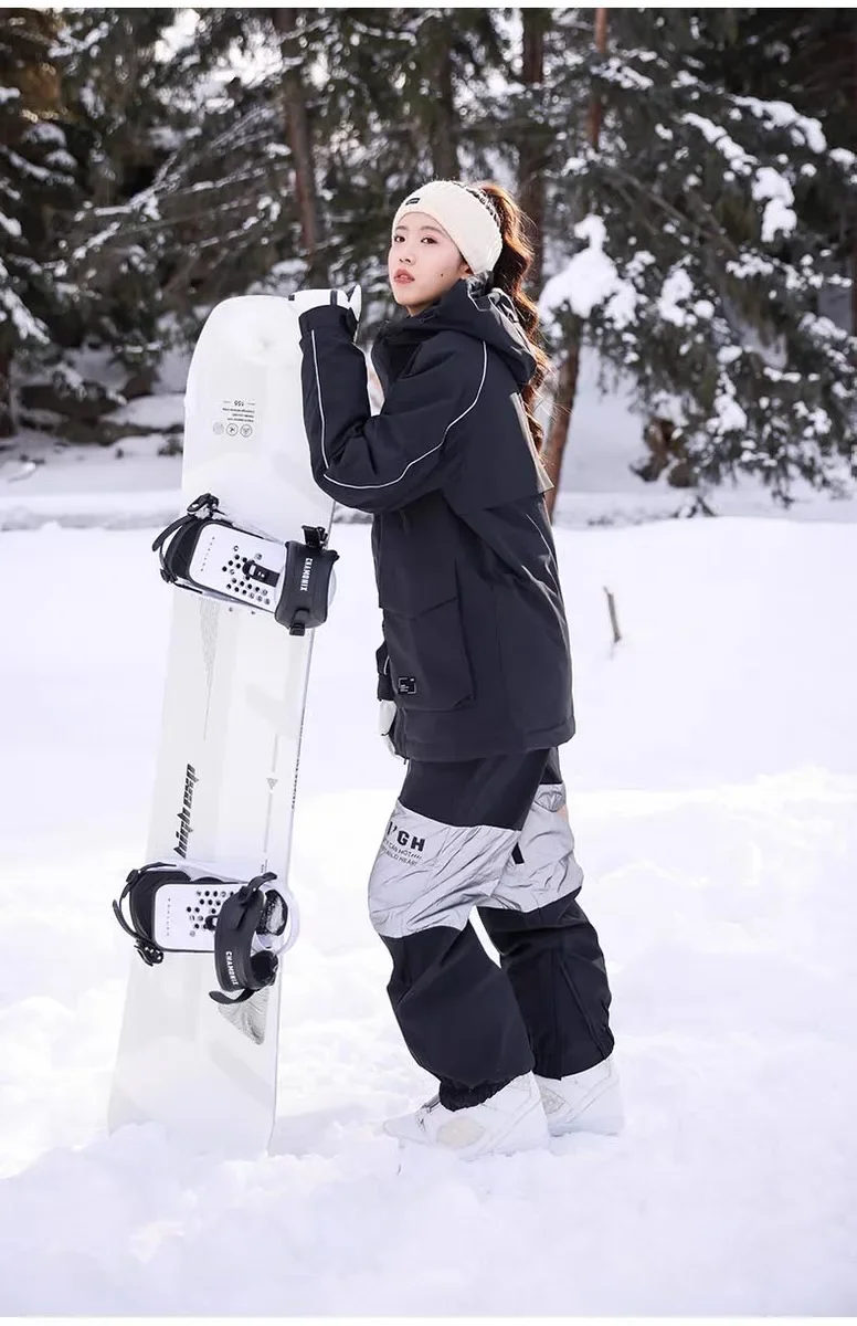 Traje de esquí personalizado OEM para mujer, mono, traje de nieve, esquí, nieve al aire libre, Suirt para mujer, ropa de esquí colorida Popular para nieve