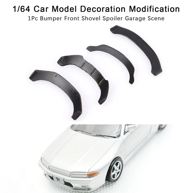 

1/64 Handmade Car Model Bumper Front Shovel Spoiler Garage Scene Decoration Modification