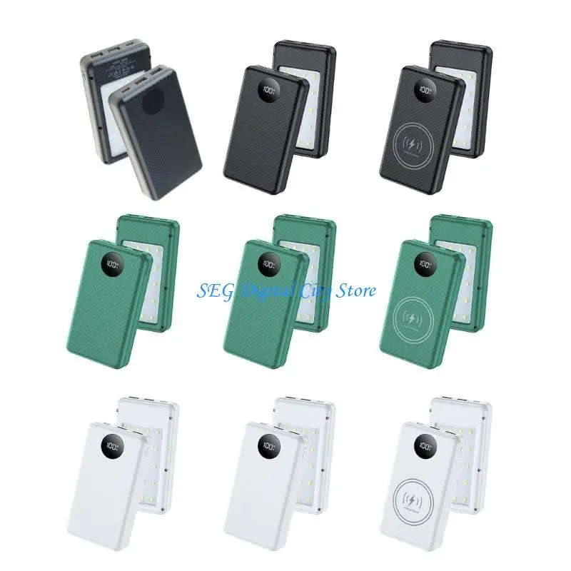 

U75B Removable 6x18650 Cell PowerBanks Shell DIY 18650 Case for Easy Assembly