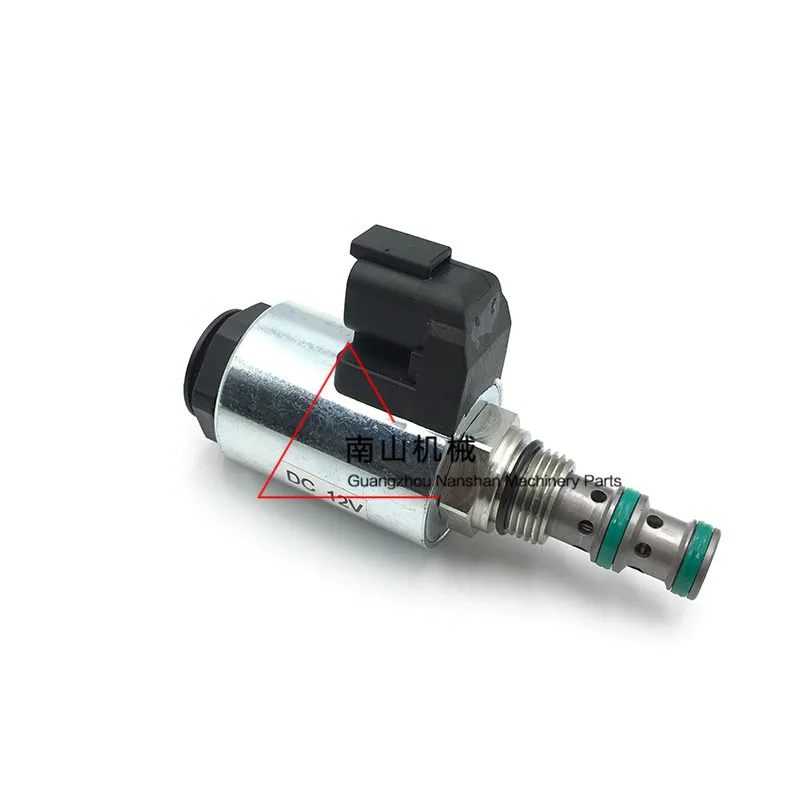 For XCMG XE60 solenoid valve coil core pilot safety lock coil travel fast and slow   Excavator accessories