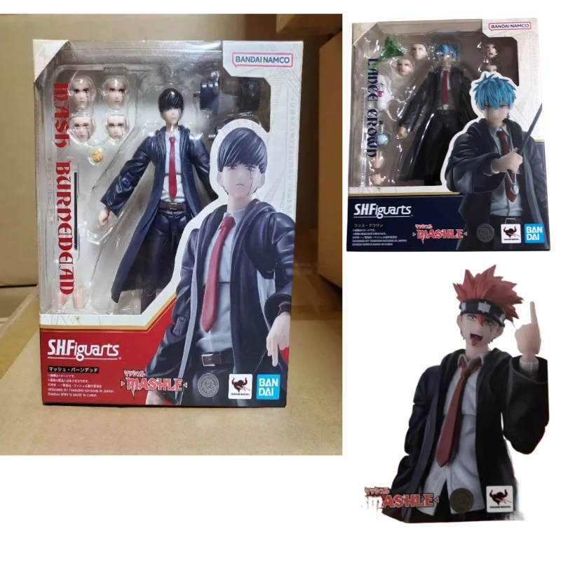 

В наличии Bandai S.h.figuarts Shf Dxf Mashle: Magic Mashle Фигурка Коллекционная модель игрушки аксессуары подарок