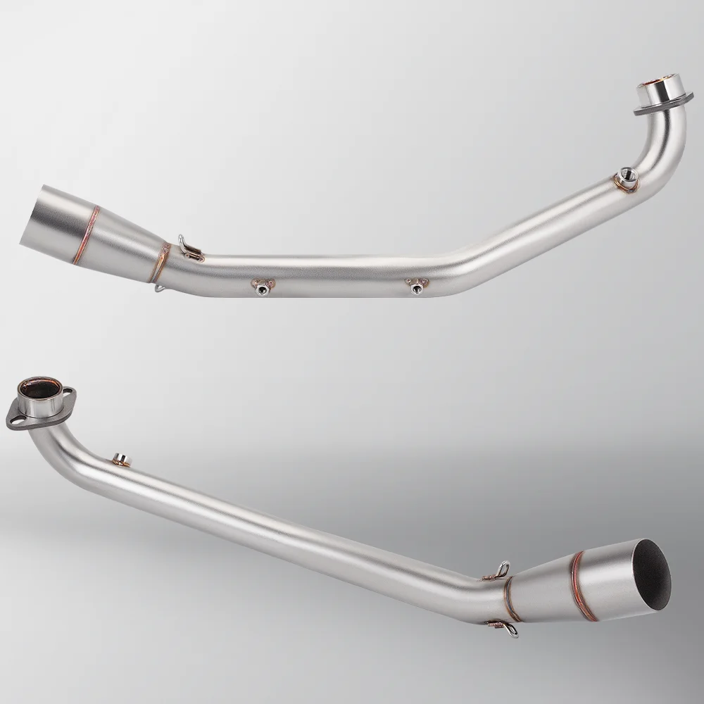 Motorcycle Exhaust Front Header Pipe And Tail Muffler Kit For KYMCO Xciting VS400 S400 Moto Performance Parts