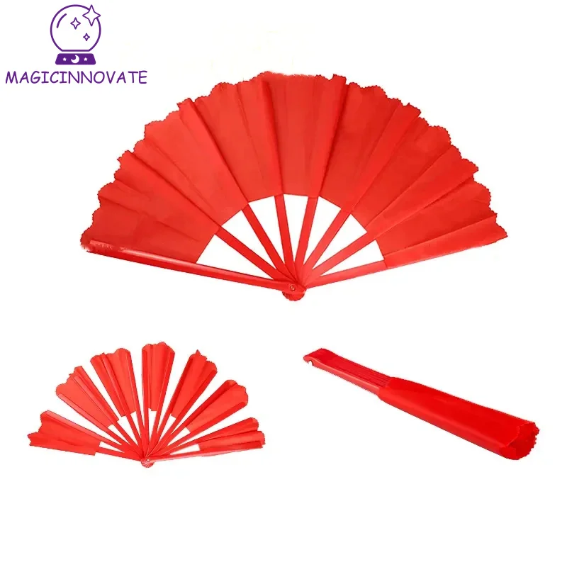 Broken Fan Reduction Stage Magic Tricks Magic Fans for Magician with Many Colors Magic Props Breakaway Fan