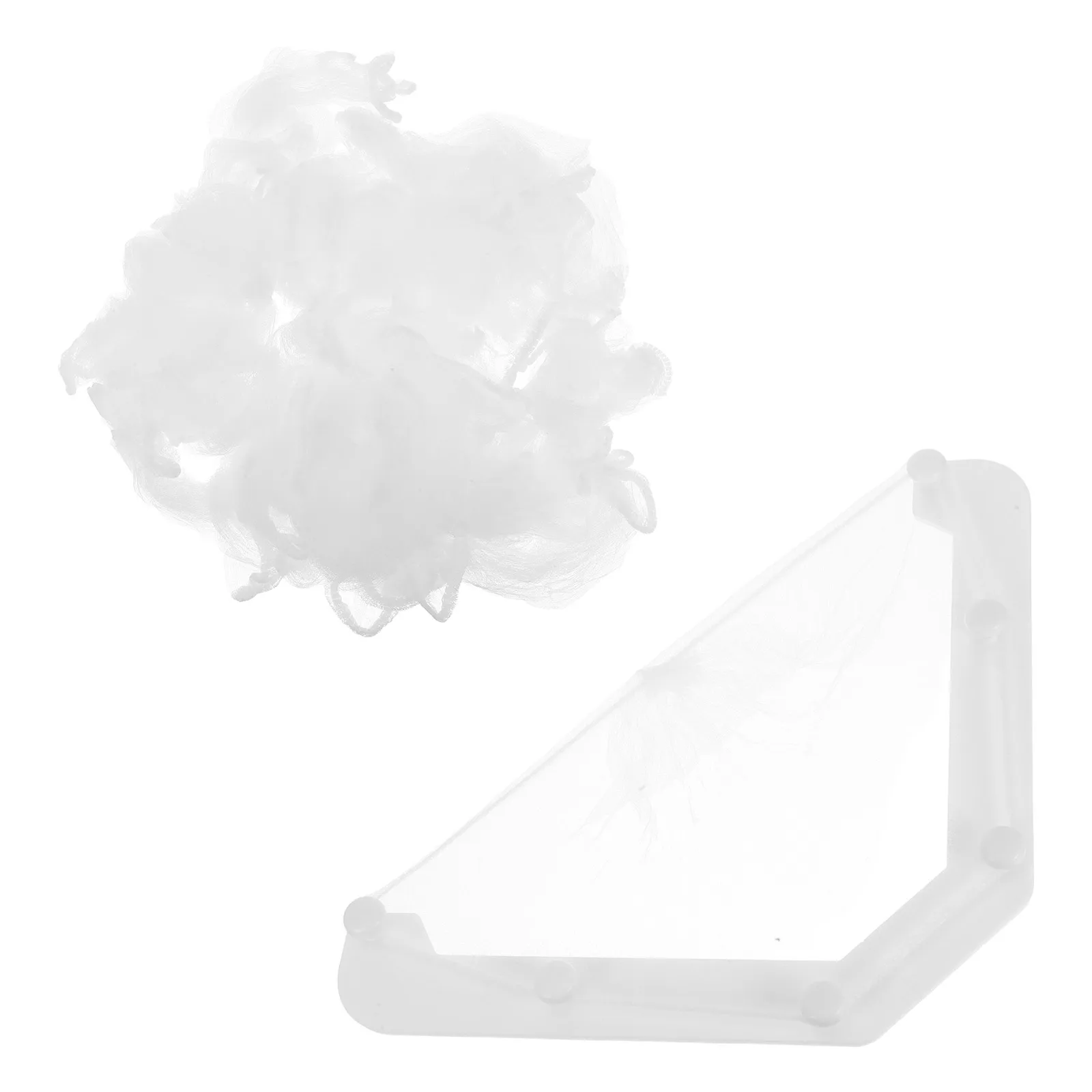 

Kitchen Filter Sink Food Waste Residue Disposable Screen Holder Plastic Strainer Rack Hanging Net Drain Basket