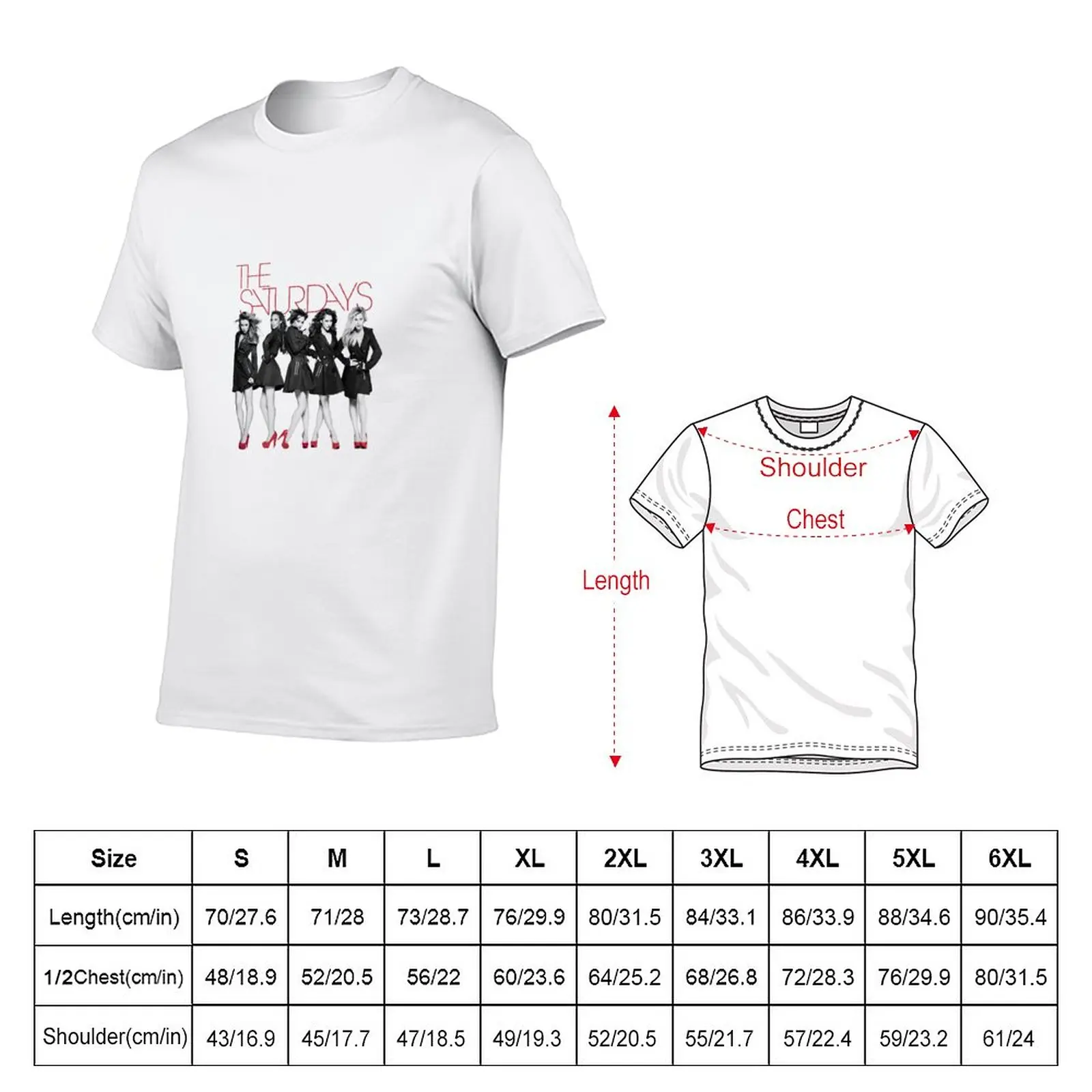 New The Saturdays - Work Tour replica T-Shirt T-shirt for a boy cute tops t shirt for men