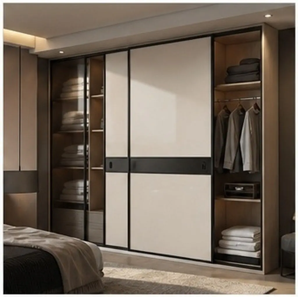 4Pcs Sliding Door Rollers Wardrobe Closet Rollers Ultra Smooth Quiet Furniture Sliding Door Wheels Replacement Pulley