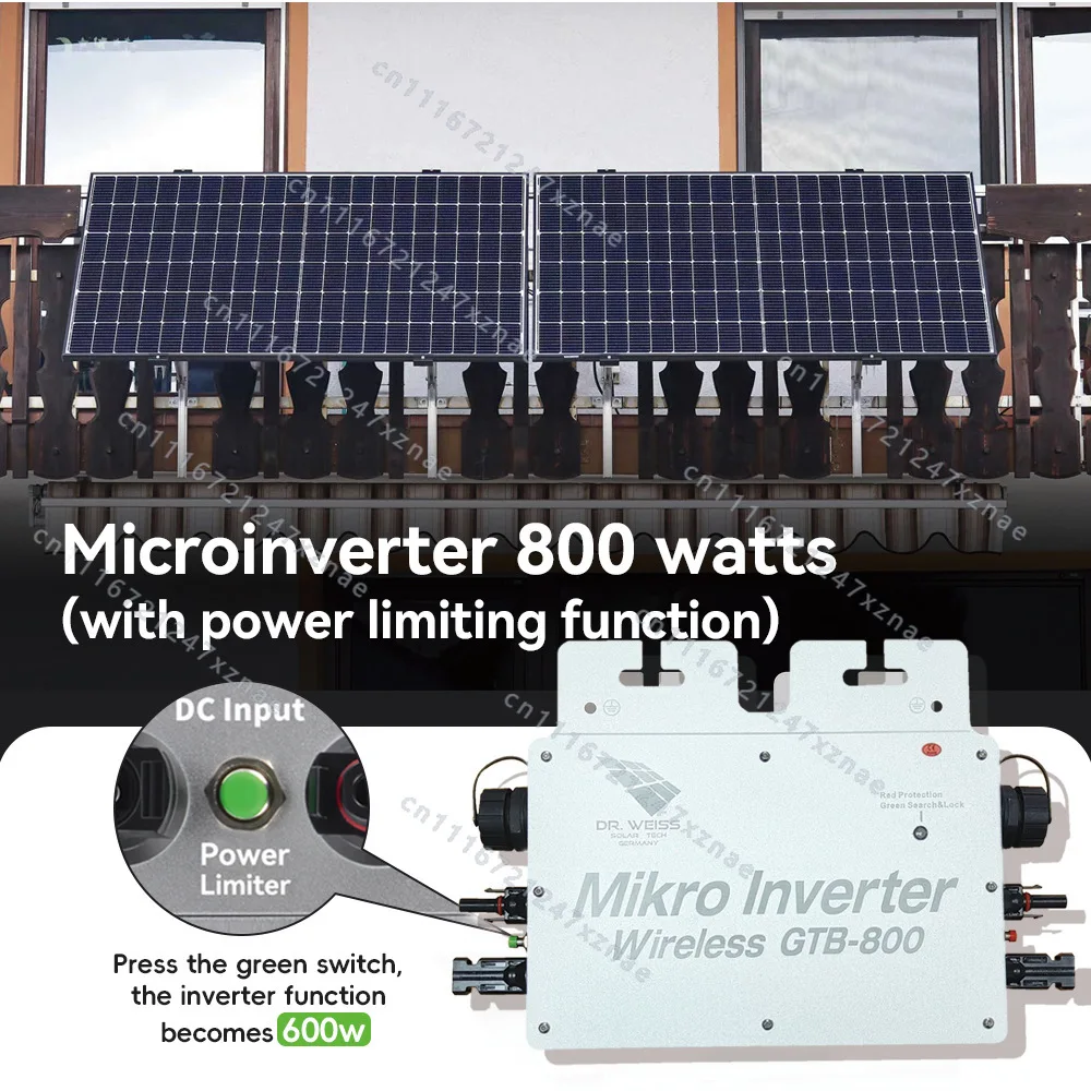 Micro inverter WiFi, 110V/220V 60HZ/50HZ