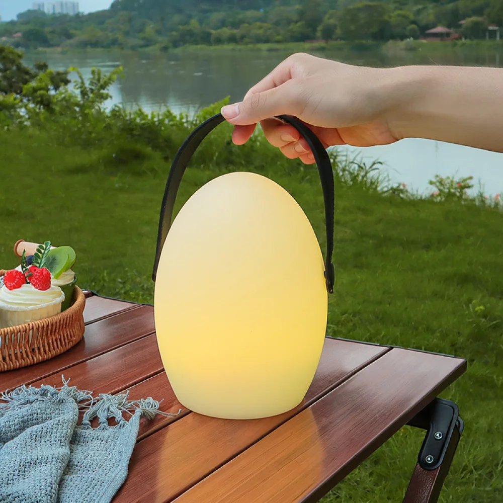 Portable LED Night Lamp Rechargeable Mood Light For YM Remote Control Atmosphere Lighting Bedside Bedroom Reading Decor