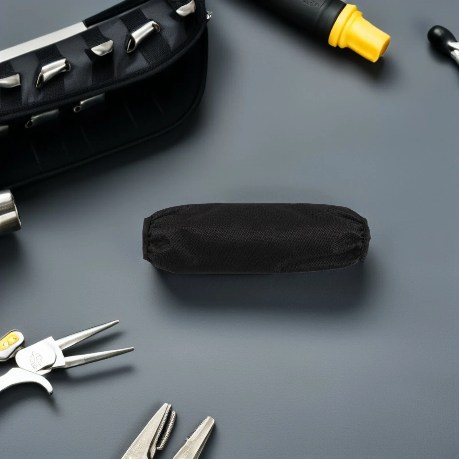 

Shock Absorber Protective Cover Waterproof Bumper for Motorcycle Part Black Non-woven Fabric