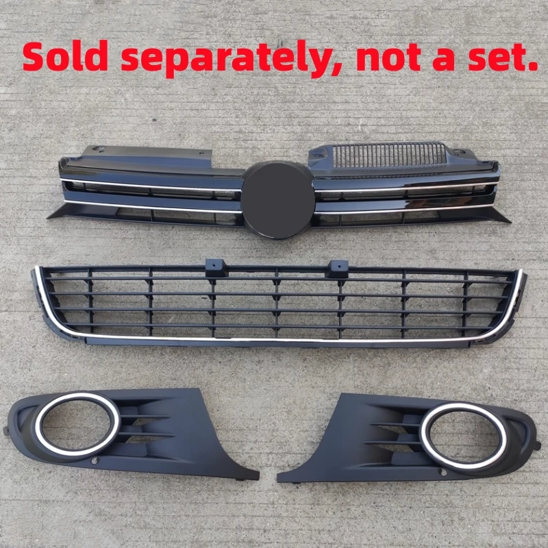 

Car Grille for Volkswagen vw Golf 6 Front Radiator Grill Lower Grille Fog Lamp Frame Car Auto Accessories
