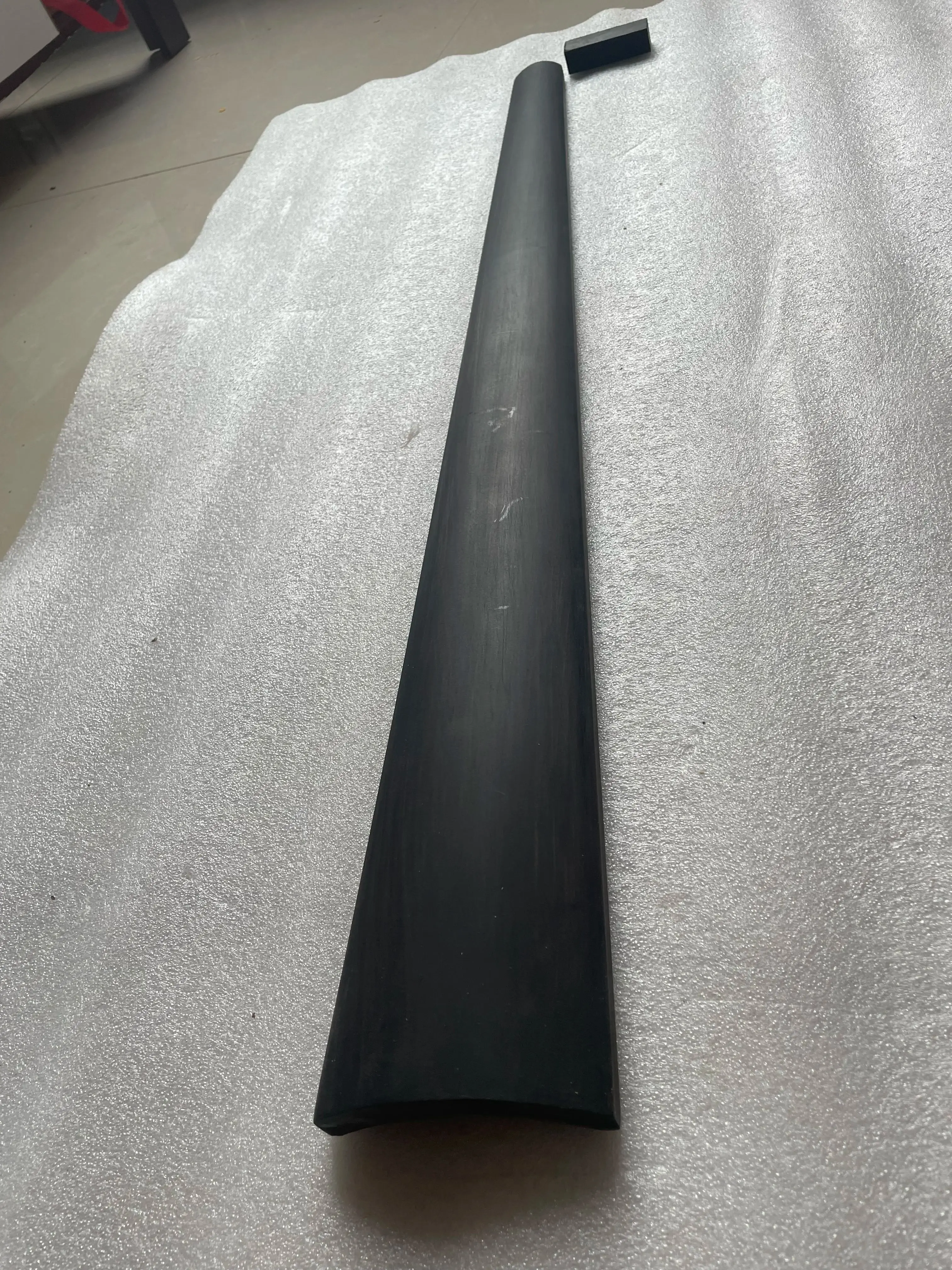 Ebony Upright Double Bass Fingerboard, High Quality, Natural Black, 4/4 Fretboard, Replacement Part, 1/4, 1/2 Fretboard, 1Pc