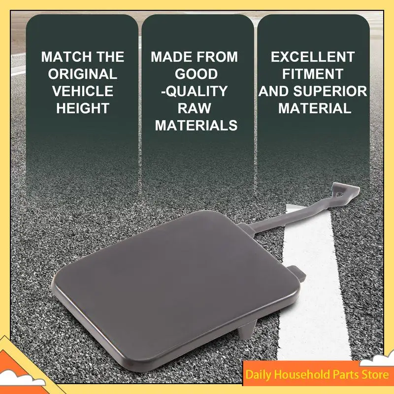 【Great Sale】2118801405 For W211 E-Class E280 E320 E350 E550 E500 E55 2002-2008 Rear Bumper Tow Eye Hook Cover Cap