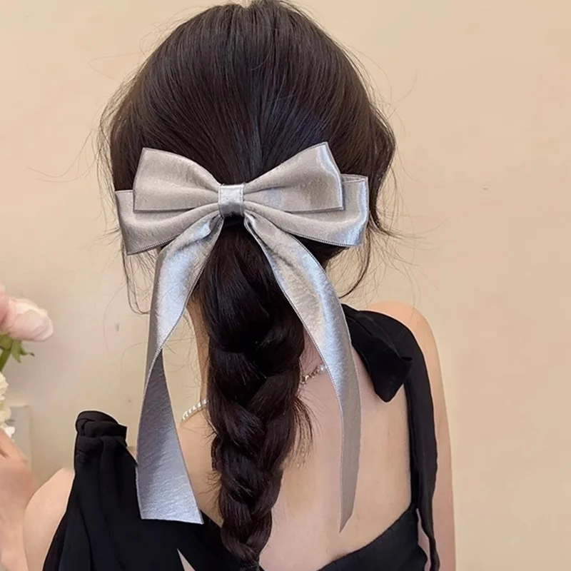 

New Double Layer Butterfly Knot Hair Clip Trendy Casual Ribbon Hair Accessories Hot Sale Hair Clips For Men Women Children