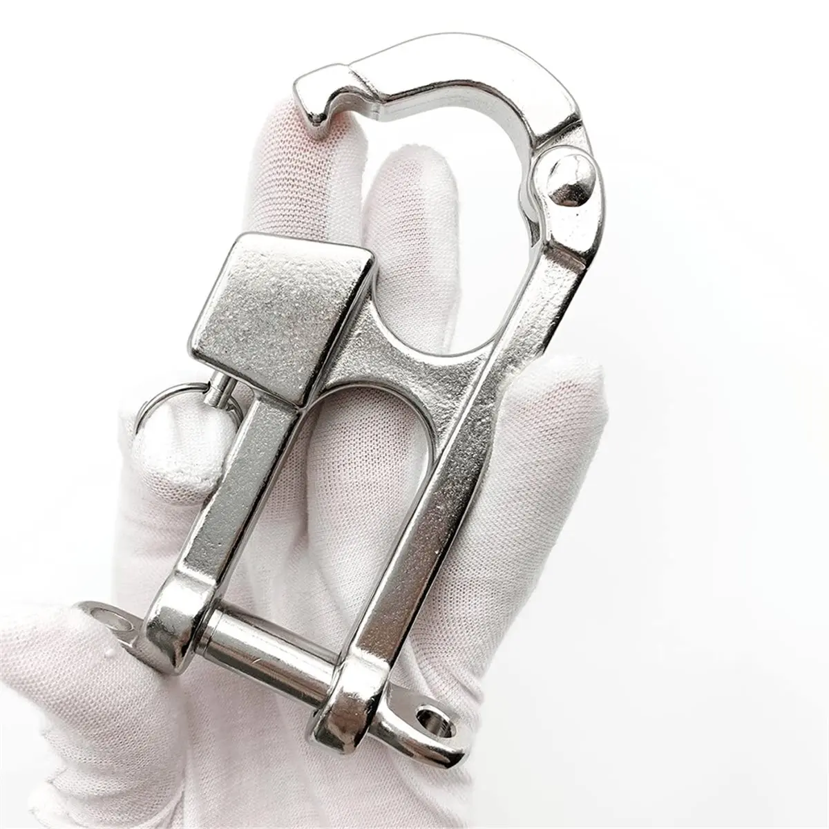 Stainless Steel Quick Release Snap Shackle for Sailing, Camping, Gym, and More