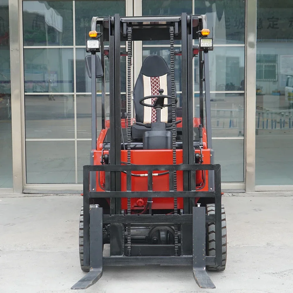 Customized New AC Drive 2 Ton And 2.5 Ton Capacity Forklift Electric Double Fork Pallet Truck Electric Fork Lift
