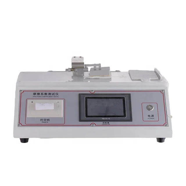 

Fabric friction coefficient tester/ Nonwoven fabric friction coefficient tester/ Thin film dynamic friction coefficient test