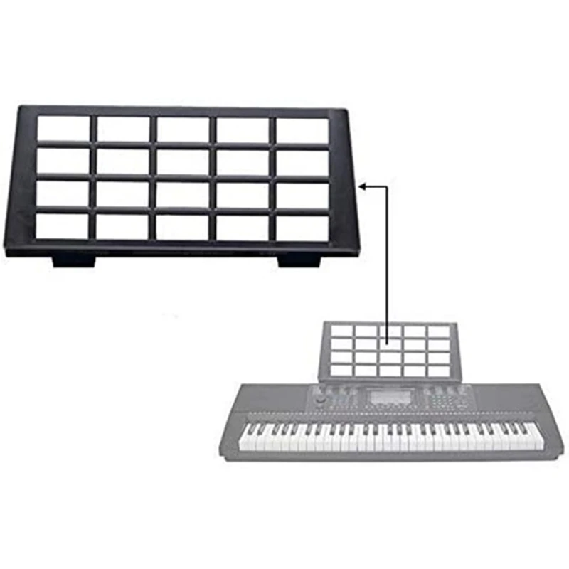 ABLB-Sheet Musical Instrument Keyboard Stand Accessories Portable Durable Holder,Include 1 Pcs Music Book Clip