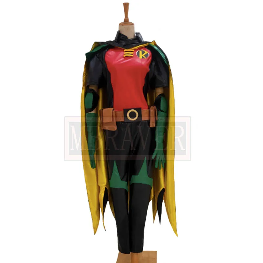 

Superhero Tim Drake Red Robin Damian Timmy Cosplay Uniform Outfit Costume Halloween Christmas Custom Made Any Size