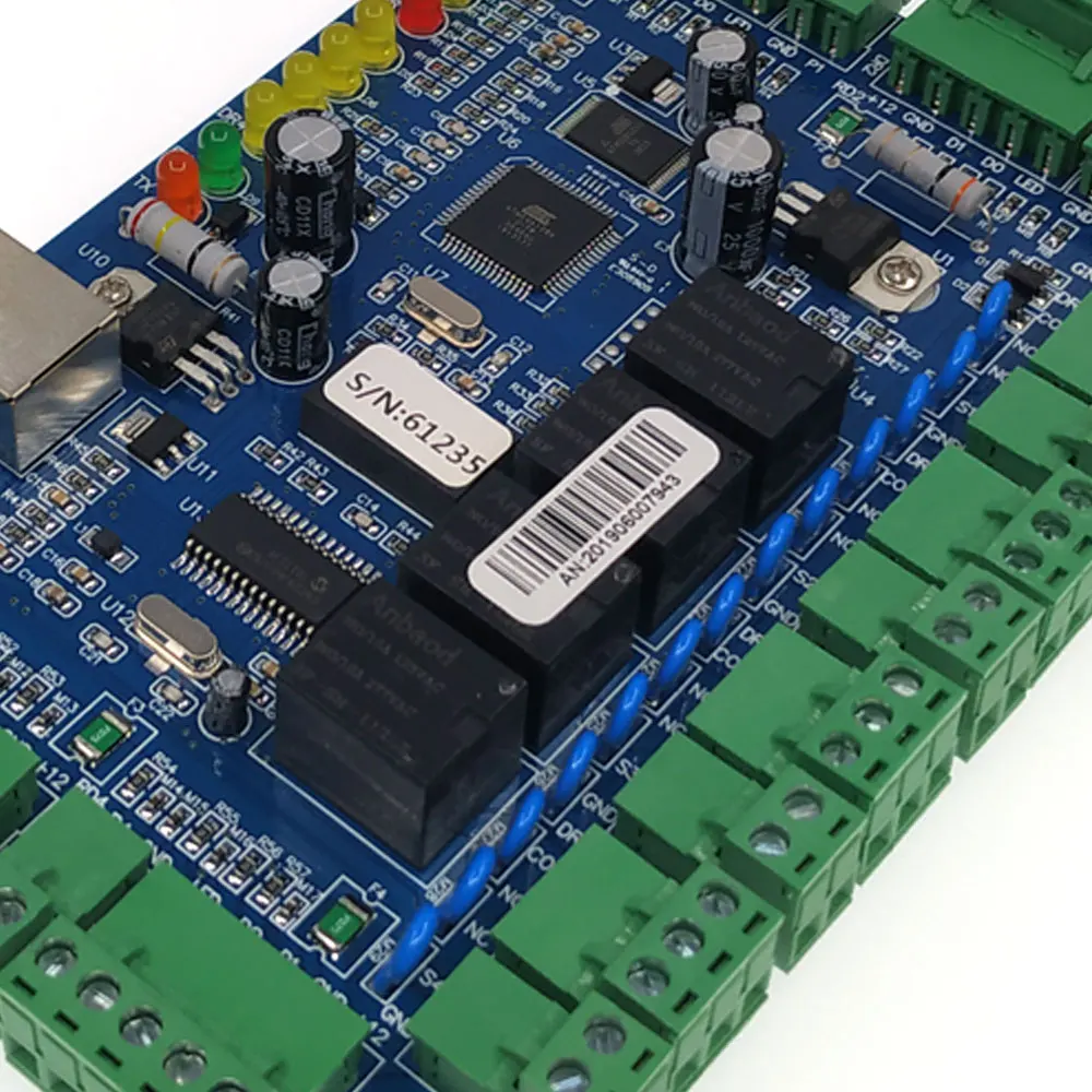 Tcp/Ip 4 Door Access Control with Interlock Function Wiegand Out Put