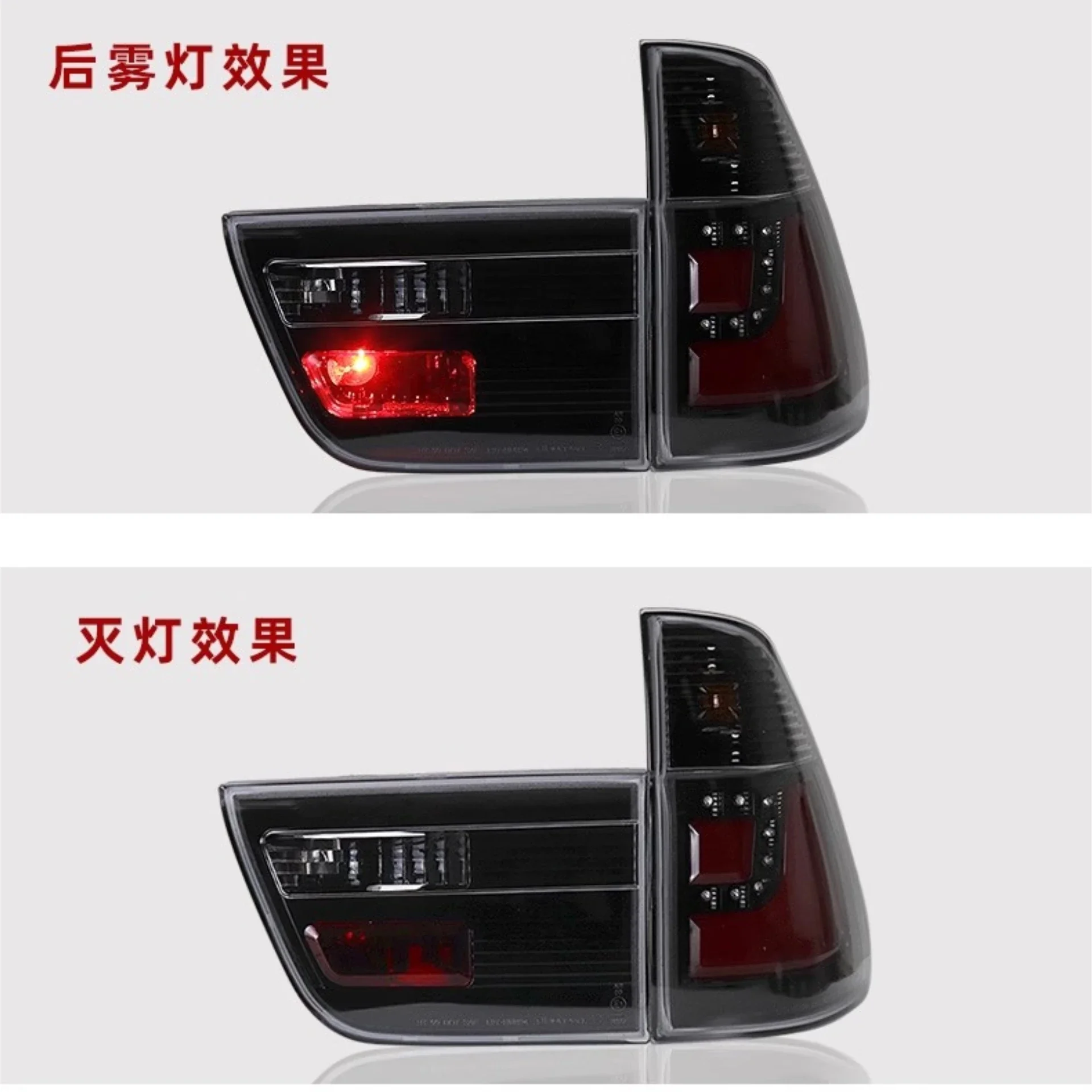 TailLight Assembly for BMW X5 98-06 LED Rear Brake Lamp Reverse Light Turn Signal E53 Convert Car Accessories