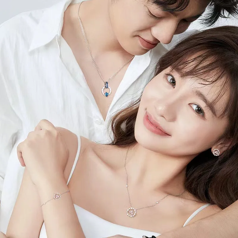 قلادة زوجين من Doria & Heino Hai's Love Song لهدايا عيد ميلاد الأصدقاء