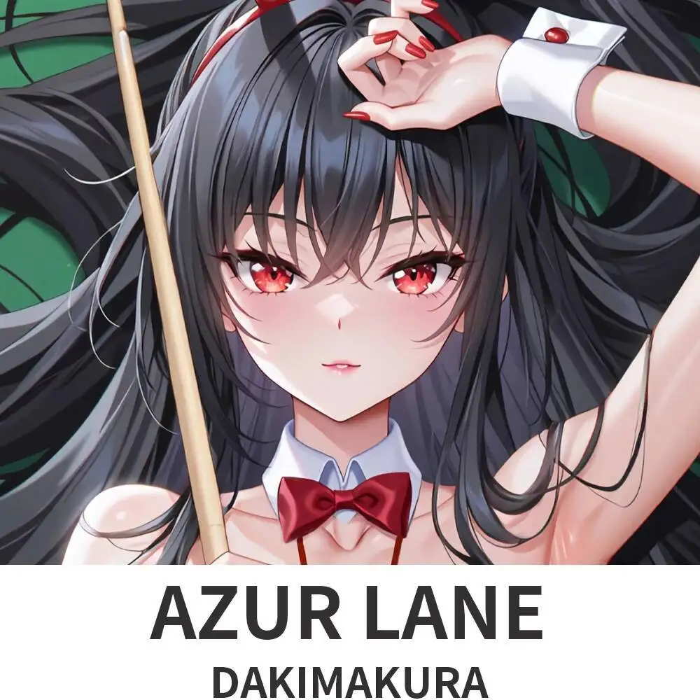 Azur Lane Taihou Bunny Dakimakura 2WAY Hing Body Case อะนิเมะหมอนเบาะรองนั่ง