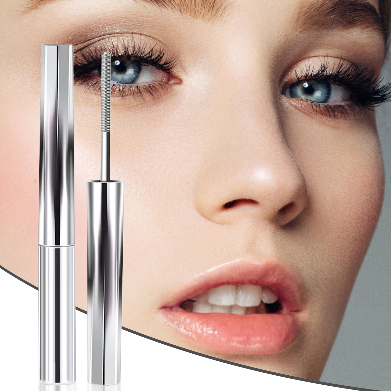 Máscara de pestañas imprimación impermeable máscara para alargar pestañas máscara transparente alargamiento y levantamiento de pestañas imprimación