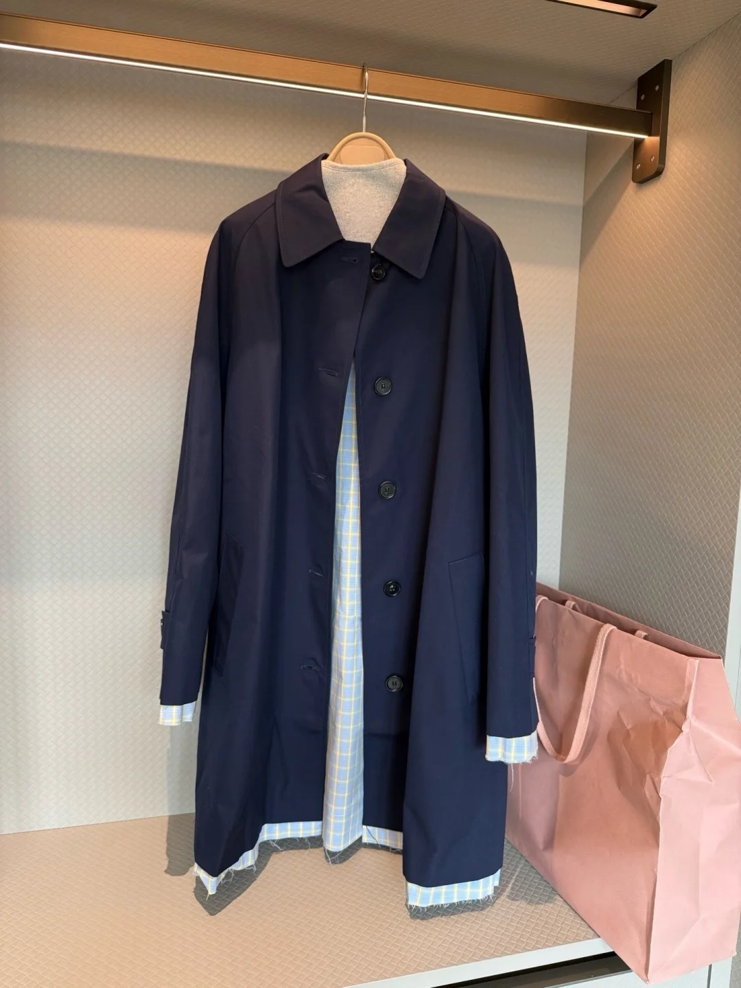 Long Trench Coat for Men Women Oversized Blazer Casual Winter Jacket