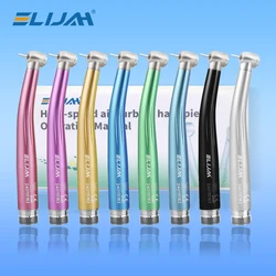 ELIJAH Dental Colorful High Speed Handpiece Air Turbine Triple Water Spray Ceramic Bearing Handpiece For Dentist Equipment
