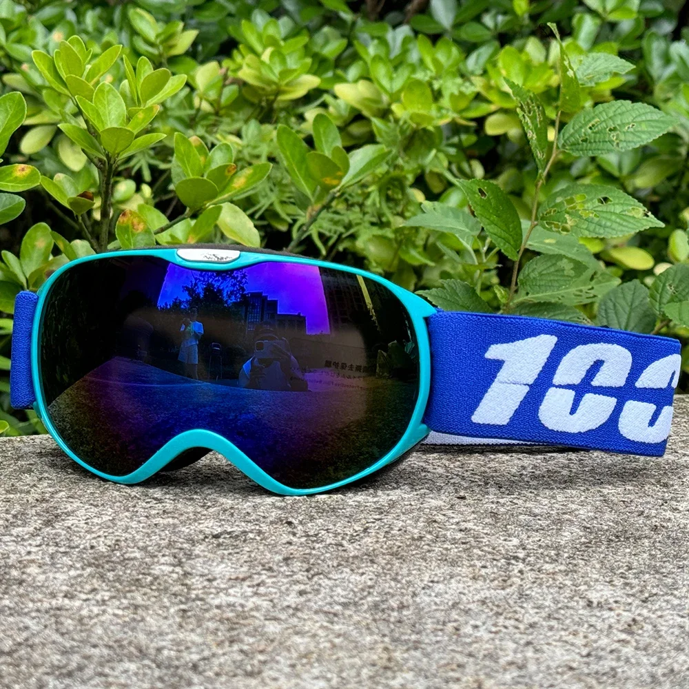 Gafas de esquí para niños y niñas, gafas de Snowboard para nieve/protección UV, multicolor/doble lente antivaho, gafas de esquí para Snowboard