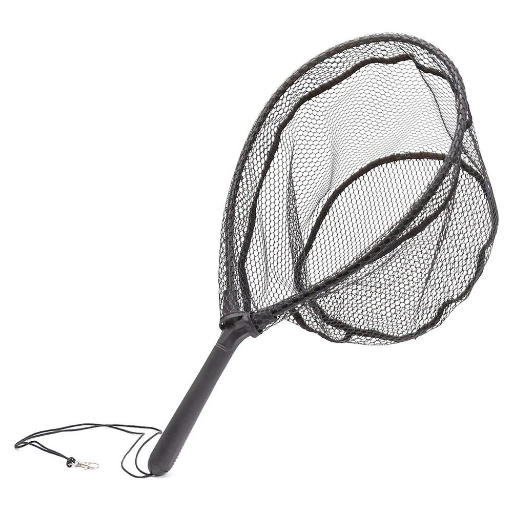 Non Sinking Fly Fishing Landing Net Designed from ABS Material Perfectly Crafted to Capture Bass or Carp Easily