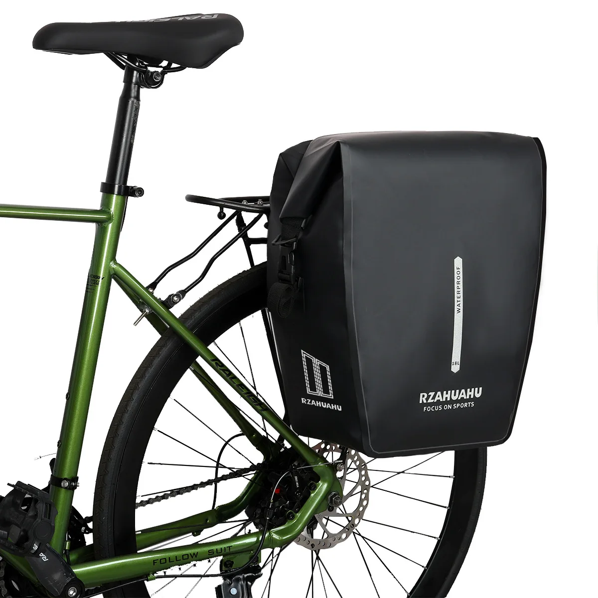 1 Pair Bike Pannier Bag Multi-functional Bicycle Bicycle Rear Seat Trunk Bike Saddle Bag for Travel Outdoor 2024