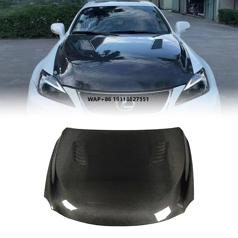 For 2008-2014 IS F Carbon Fiber Bonnet Lightweight Engine Hood High-quality Lightweight Bonnet