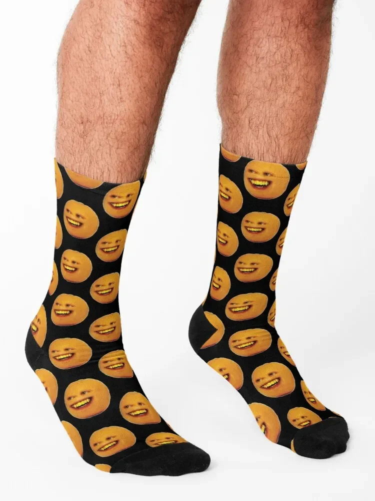 Annoying Orange Socks crazy FASHION Male Socks Women\'s