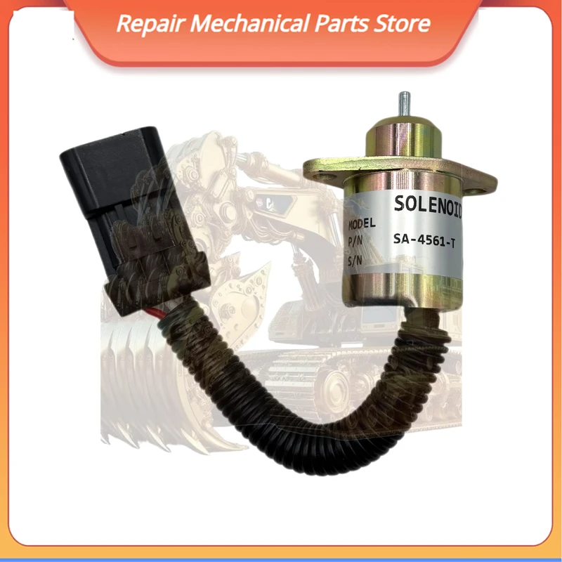 

Электромагнитный клапан отключения топлива Sa-4561-t 12 В 1503es-12a5uc9s для деталей строительной техники Kubota Ct4