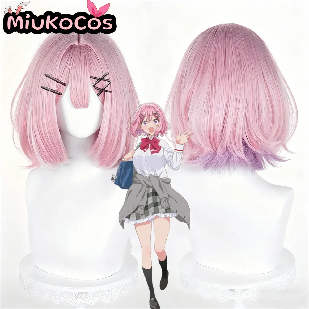 

В НАЛИЧИИ Парик для косплея Renako Amaori MiukoCosplay Anime Нет свободного пути Я буду ваш любовник! Unless... Косплей