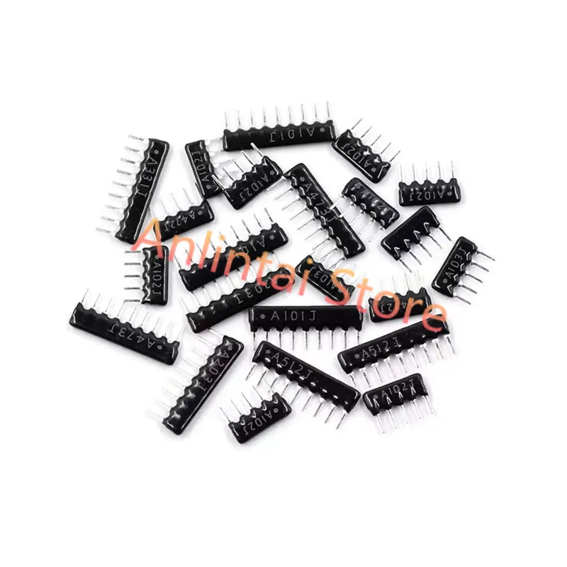 10PCS Network Resistor Arrays A09-511J A471J A472J A473J A511J  A512J DIP-9P  Contact us if you cannot find other products