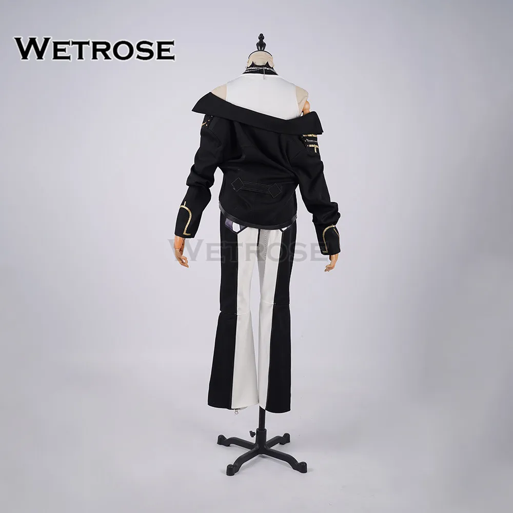 【Wetrosse】متوفر في المخزون أزياء Isaki Riona التأثيرية FLOW GLOW Rengou Holo Vtuber Hololive Dev Is Outfit Halloween مجموعة كاملة من الشعر المستعار