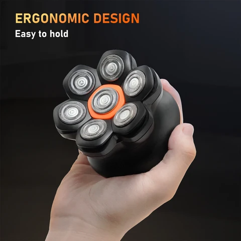 MAXGROOM 7D Электробритва для головы с гибкой системой бритья — детальный вид товара