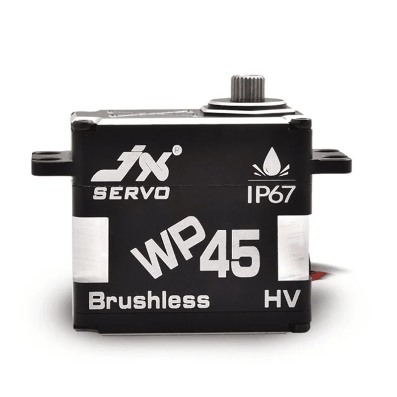 Заводская розетка JX WP45 HV KG, бесщеточный водонепроницаемый цифровой сервопривод, металлическая шестерня для радиоуправляемого автомобиля, самолета, дронов, аксессуары