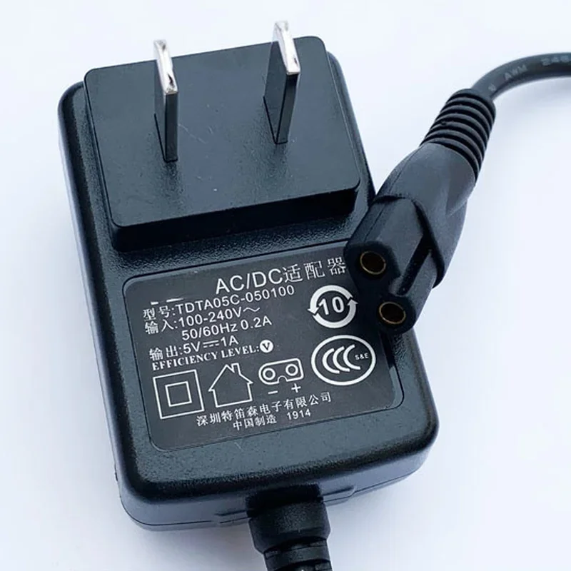 

TDTA05C-050100 5V1A Original Charger for Cortex Pet Electric Clipper Hair Charger Cable Accessories CP-9100 CP-9200 CP-9600