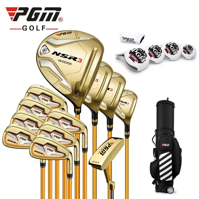 PGM MTG033 NSR 3 High Rebound Adjustable Loft Titanium Alloy Driver Right Handed Advanced Golf Clubs Complete Set for Men