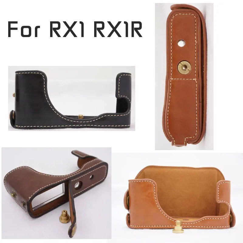 RX1 RX1R Camera Video Bag PU Grip Case for Sony DSC-RX1R DSC-RX1 RX1RII