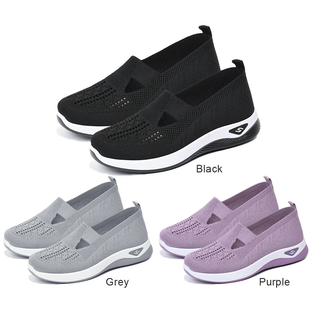 Breathable Casual Work Shoes Comfortable Orthopedic Shoes Non Slip Walking Sneaker With Arch Support For Women Lightweight 36-41