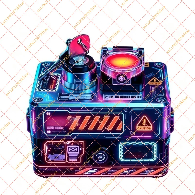 Dual Button External PC Power Switch Reset Control LED Indicator Desktop Computer Case Startup for Gaming