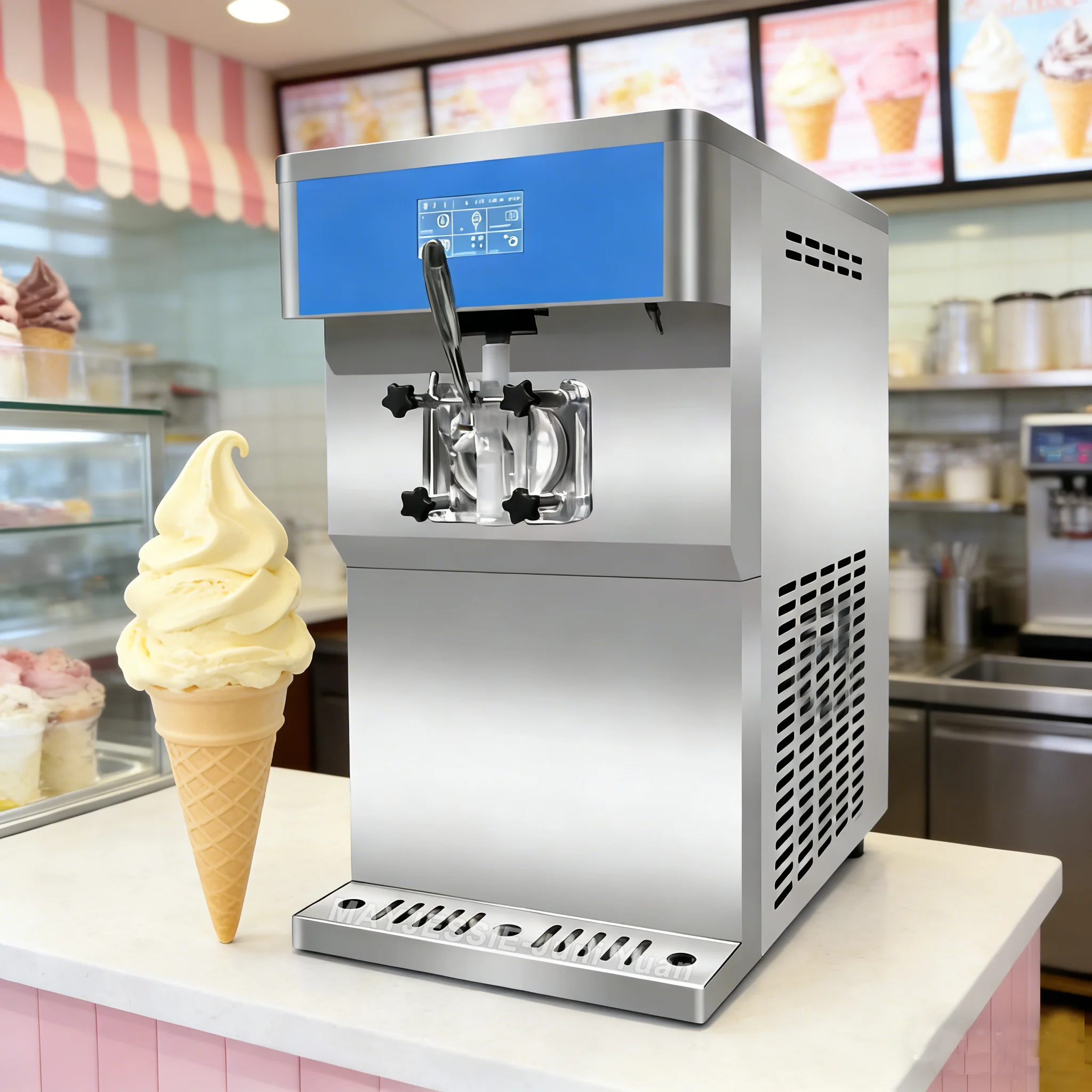 Commercial Vending Machine Milkshake Maker Automatic Self Service Milkshake Vending Machine for Cafe Shop